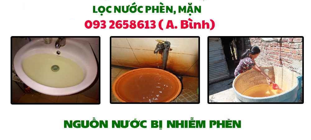 lọc nước phèn tại bến tre