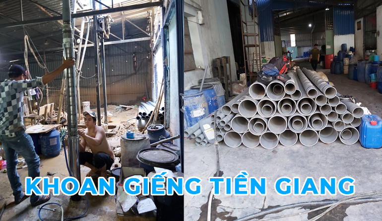 Khoan giếng nước sạch tiền giang