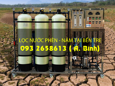 LỌC NƯỚC PHÈN, MẶN TẠI BẾN TRE