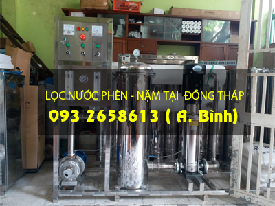 LỌC NƯỚC PHÈN, MẶN TẠI ĐỒNG THÁP