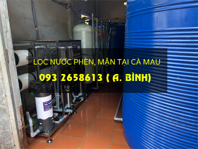 LỌC NƯỚC PHÈN, MẶN TẠI CÀ MAU